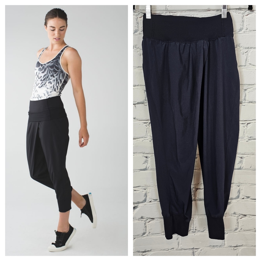 Lululemon Dance to Yoga Pants in Navy
